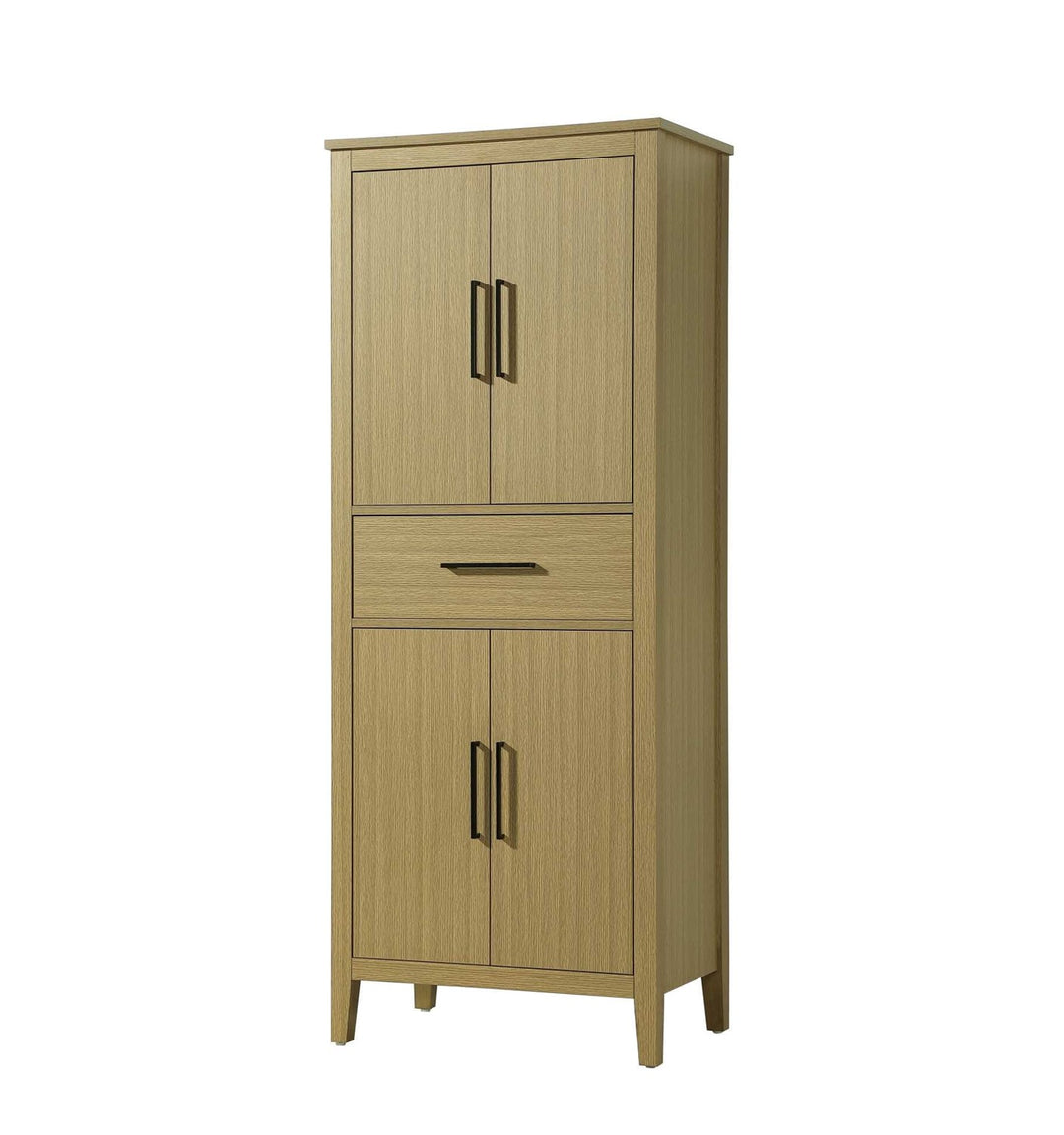 28 Inch Bath Storage Cabinet In Honey Brown