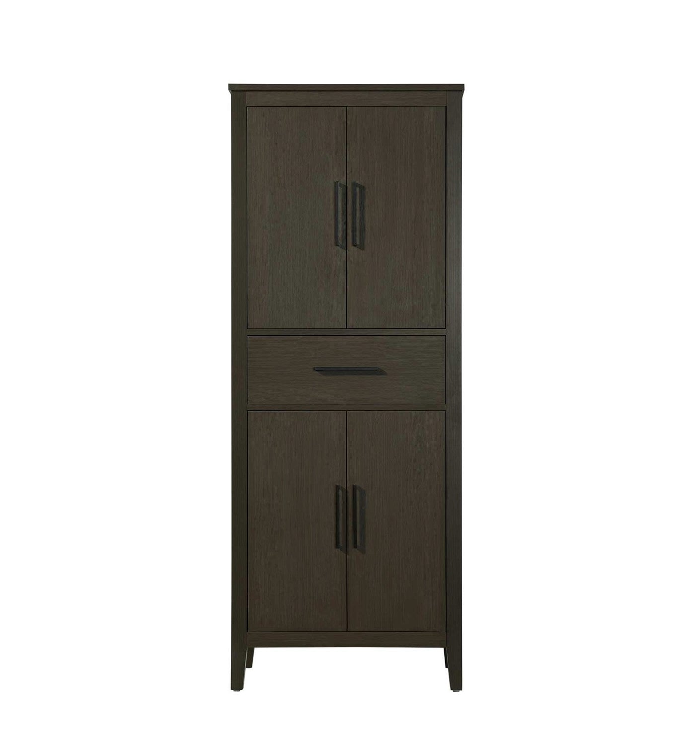 28 Inch Bath Storage Cabinet In Mocha Brown by Elegant Kitchen and Bath