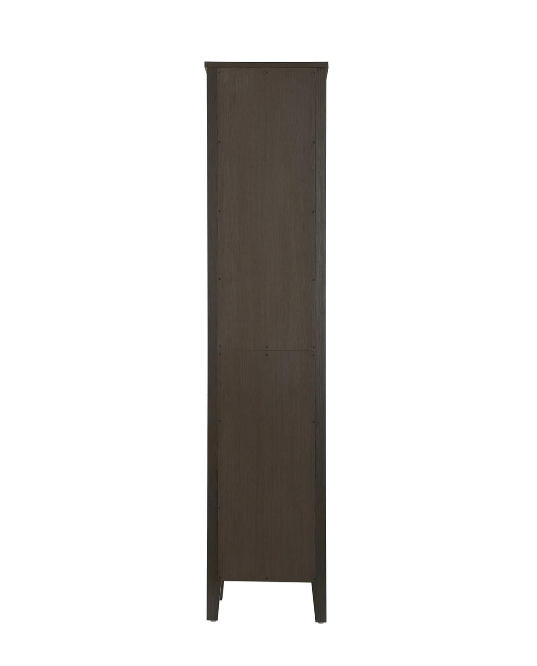 16 Inch Open Shelving Bath Storage Cabinet In Mocha Brown