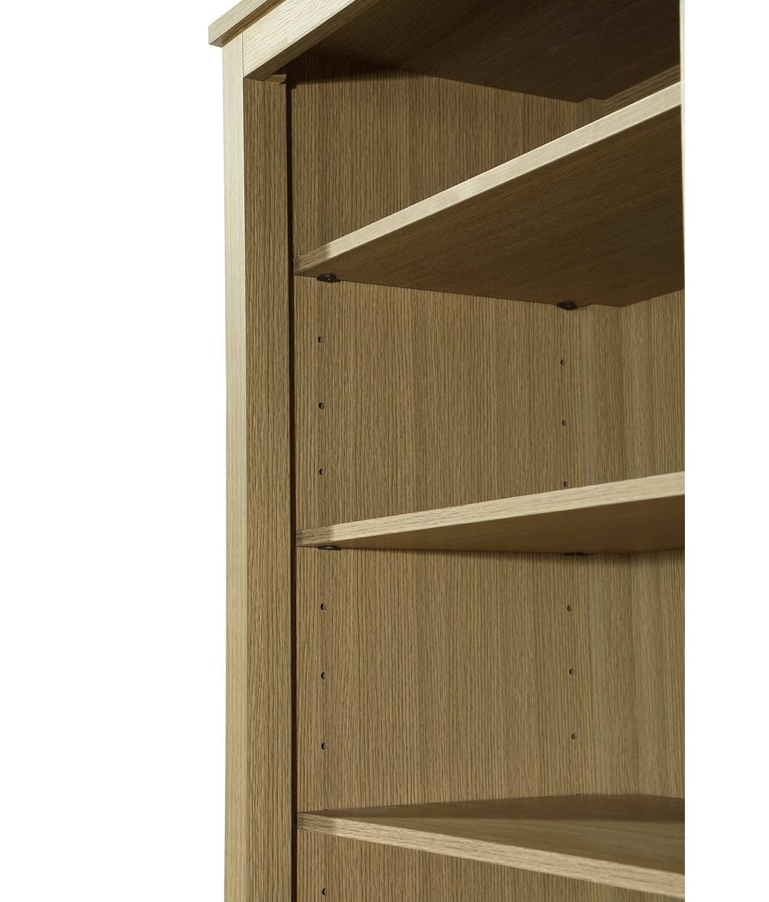 20 Inch Open Shelving Bath Storage Cabinet In Honey Brown