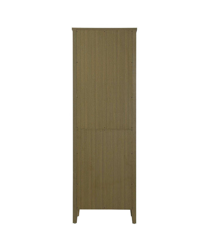 24 Inch Open Shelving Bath Storage Cabinet In Chestnut Brown