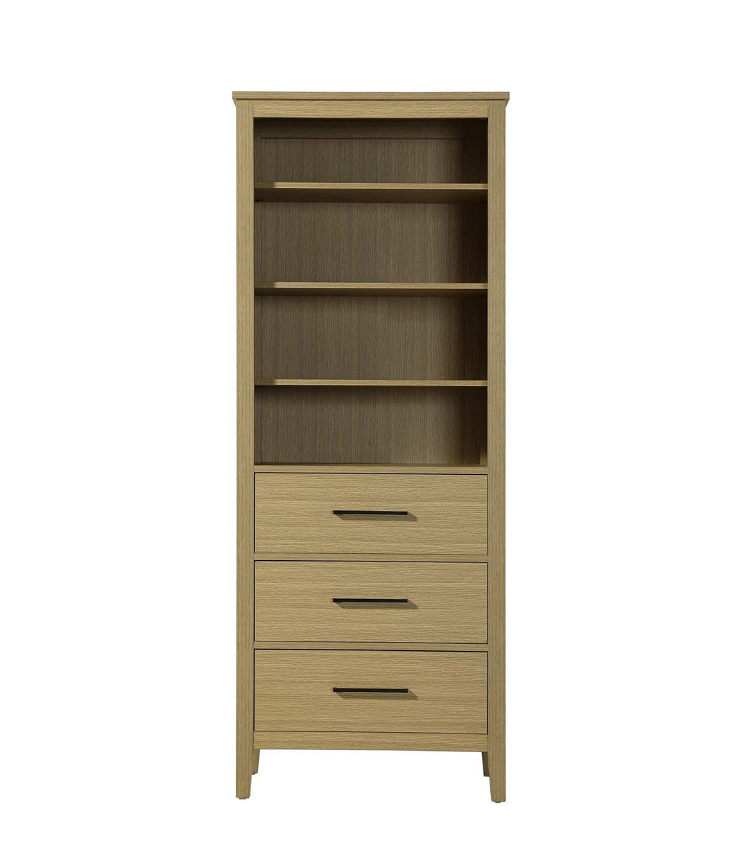 28 Inch Open Shelving Bath Storage Cabinet In Honey Brown by Elegant Kitchen and Bath