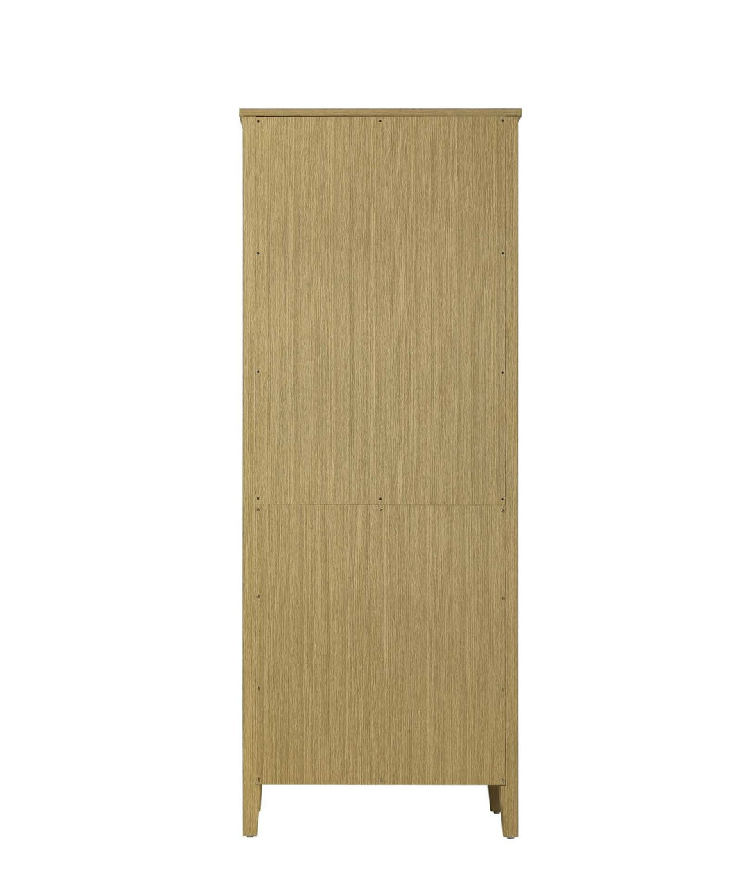 28 Inch Bath Storage Glass Cabinet In Honey Brown