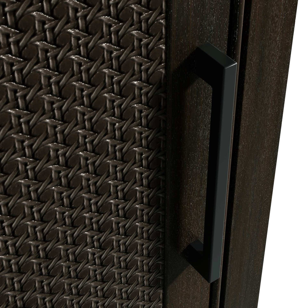 16 Inch Bath Storage Cabinet In Chocolate Oak