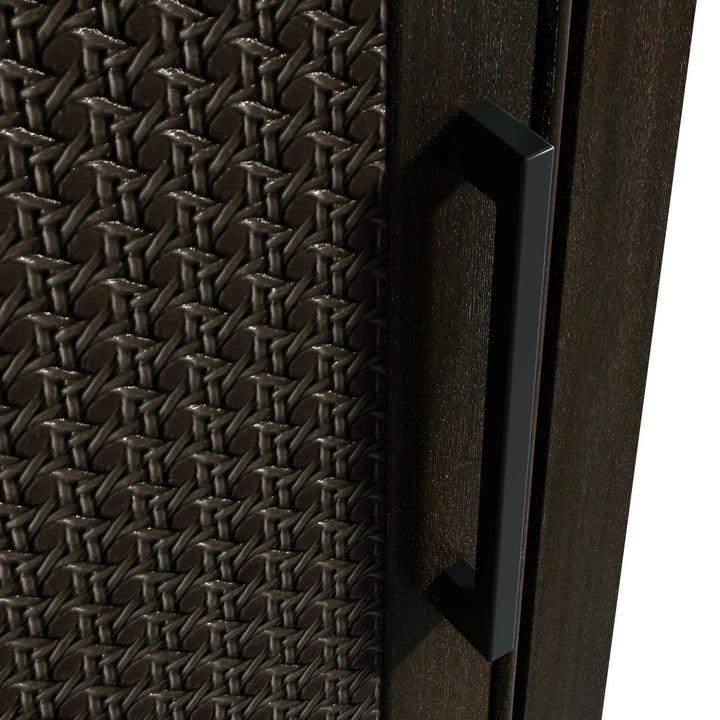 16 Inch Bath Storage Cabinet In Chocolate Oak