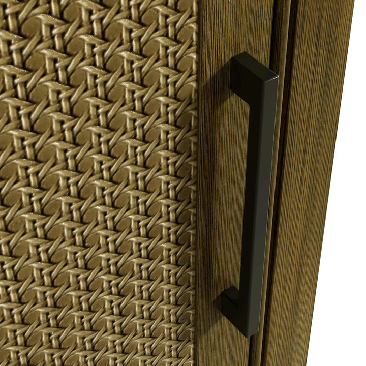 16 Inch Bath Storage Cabinet In Hazel Oak