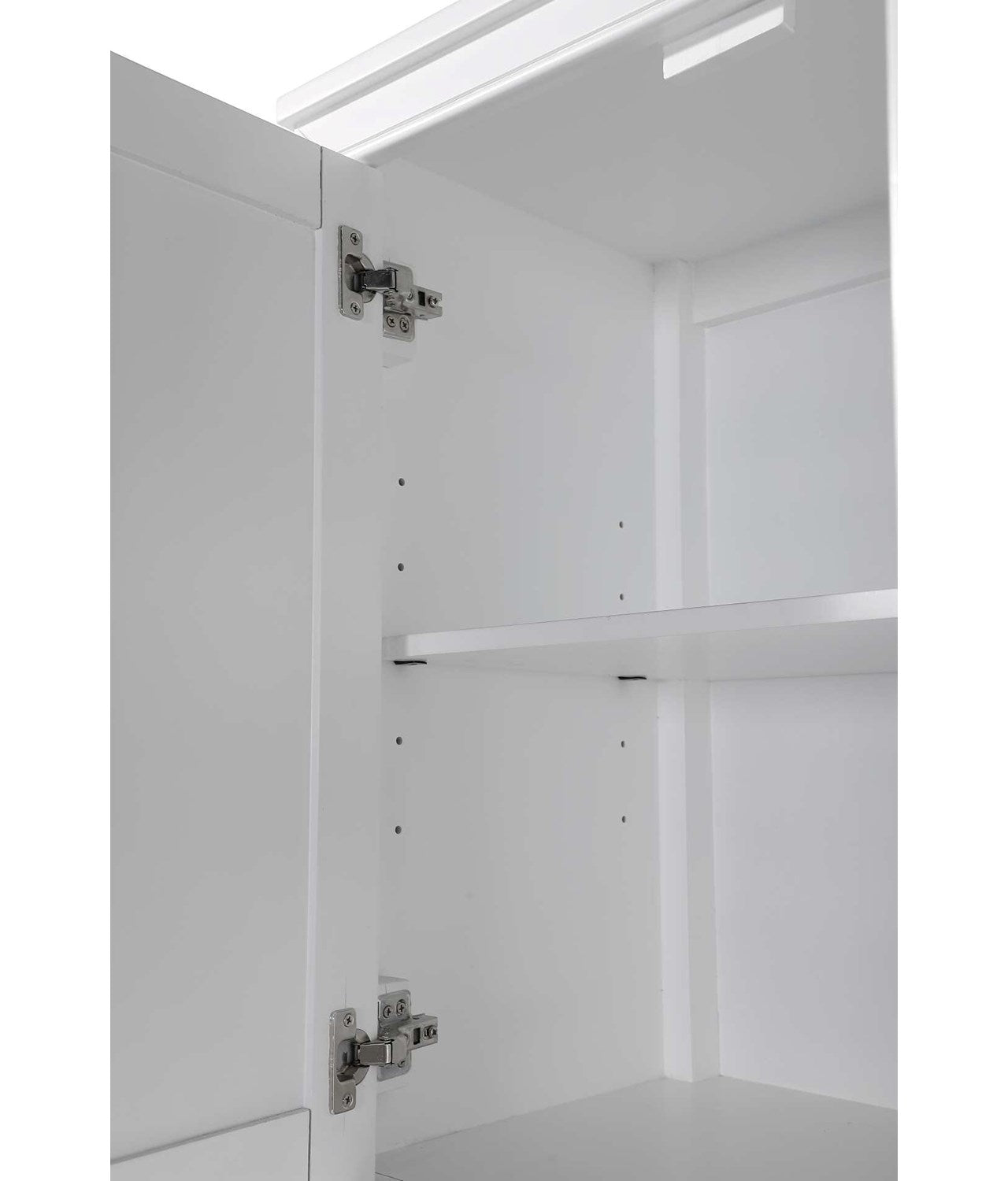 16 Inch Bath Storage Cabinet In White