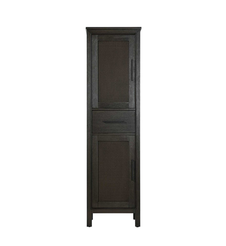 20 Inch Bath Storage Cabinet In Chocolate Oak by Elegant Kitchen and Bath