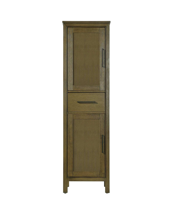 20 Inch Bath Storage Cabinet In Hazel Oak by Elegant Kitchen and Bath