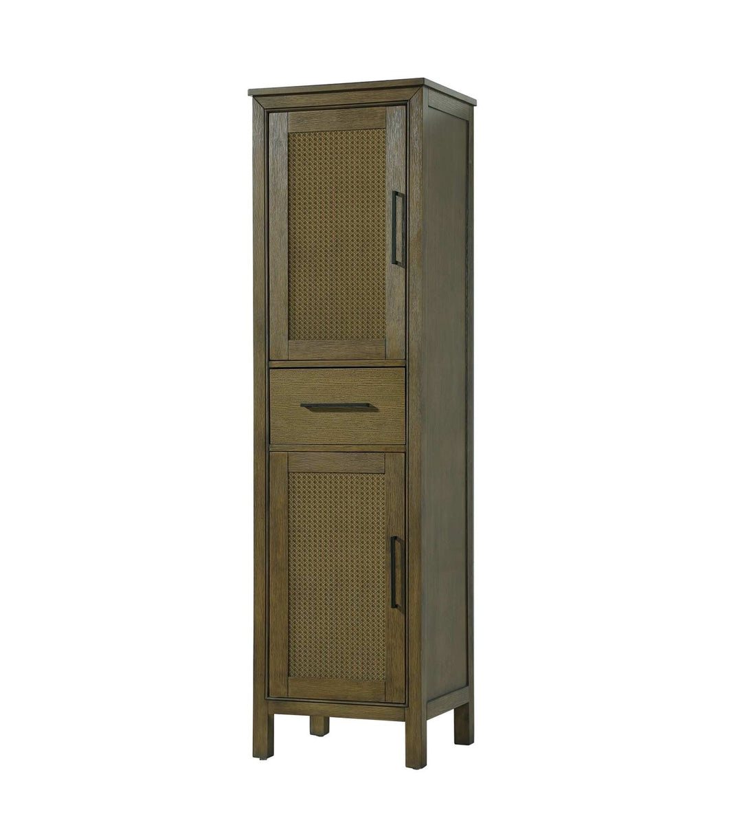 20 Inch Bath Storage Cabinet In Hazel Oak
