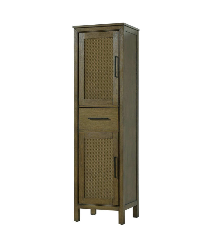 20 Inch Bath Storage Cabinet In Hazel Oak