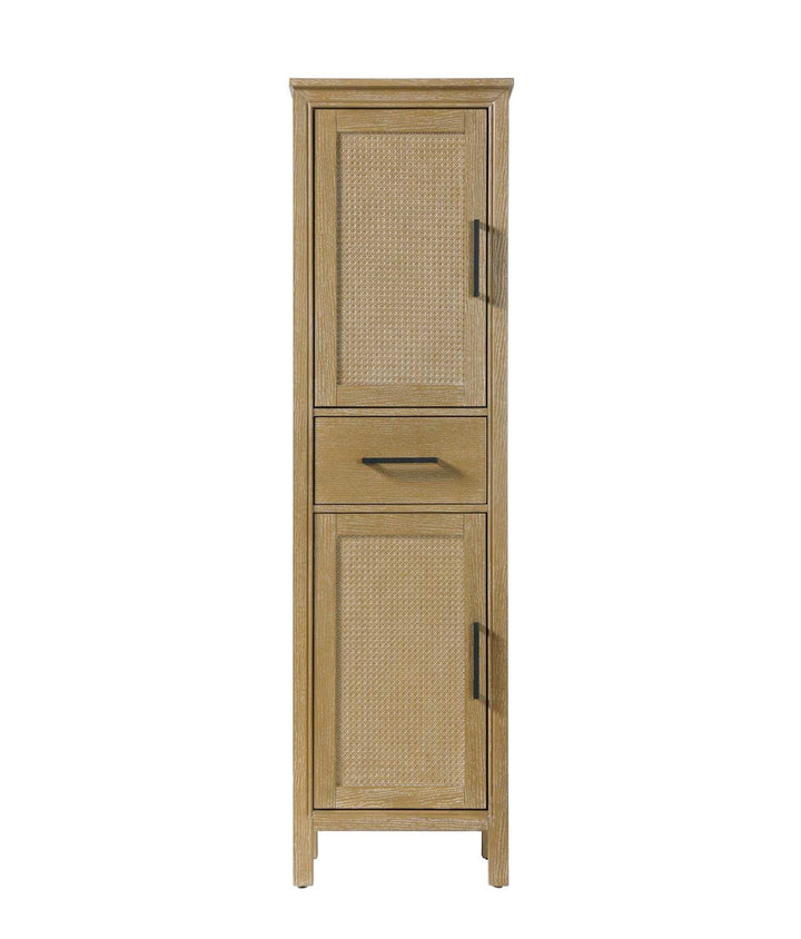 20 Inch Bath Storage Cabinet In Linen Oak by Elegant Kitchen and Bath