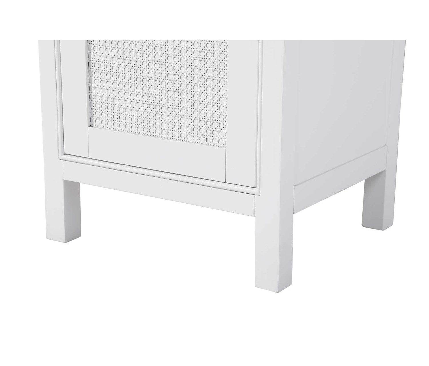 20 Inch Bath Storage Cabinet In White