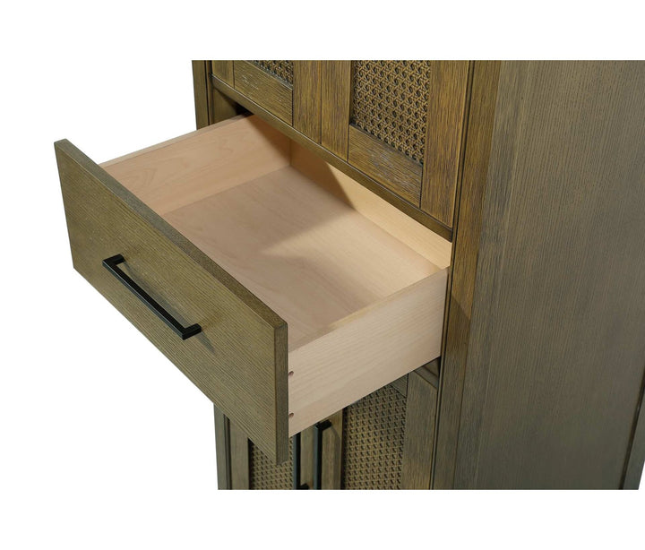 24 Inch Bath Storage Cabinet In Hazel Oak