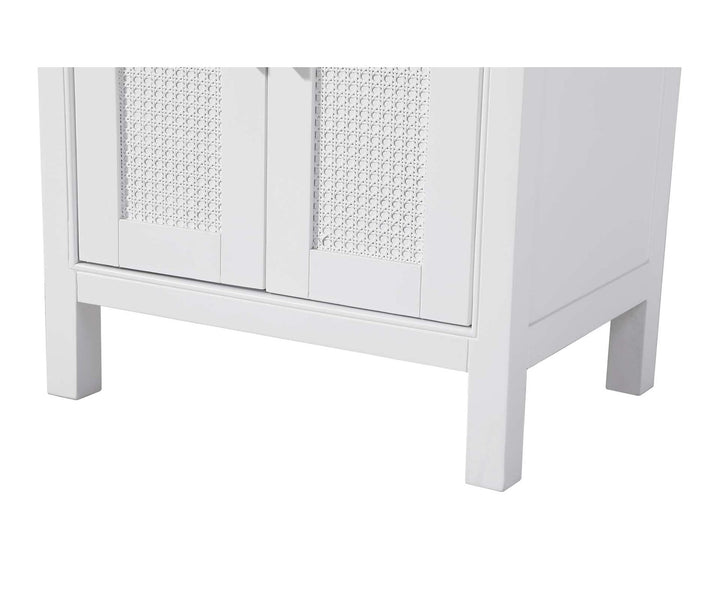 24 Inch Bath Storage Cabinet In White