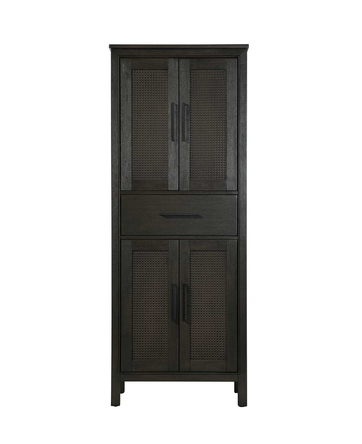 28 Inch Bath Storage Cabinet In Chocolate Oak by Elegant Kitchen and Bath