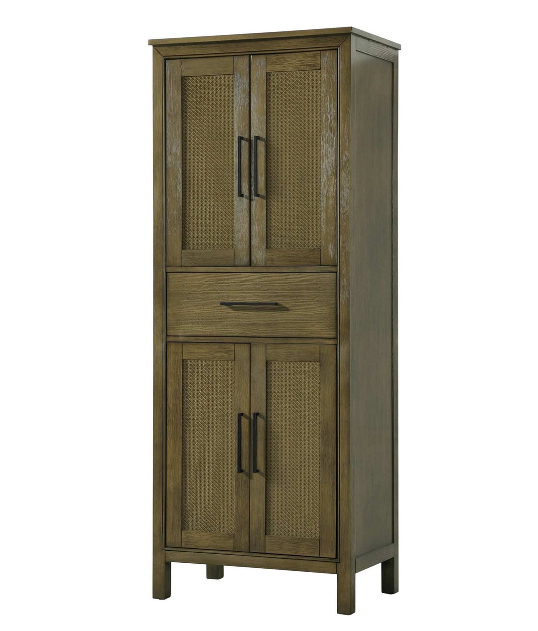 28 Inch Bath Storage Cabinet In Hazel Oak