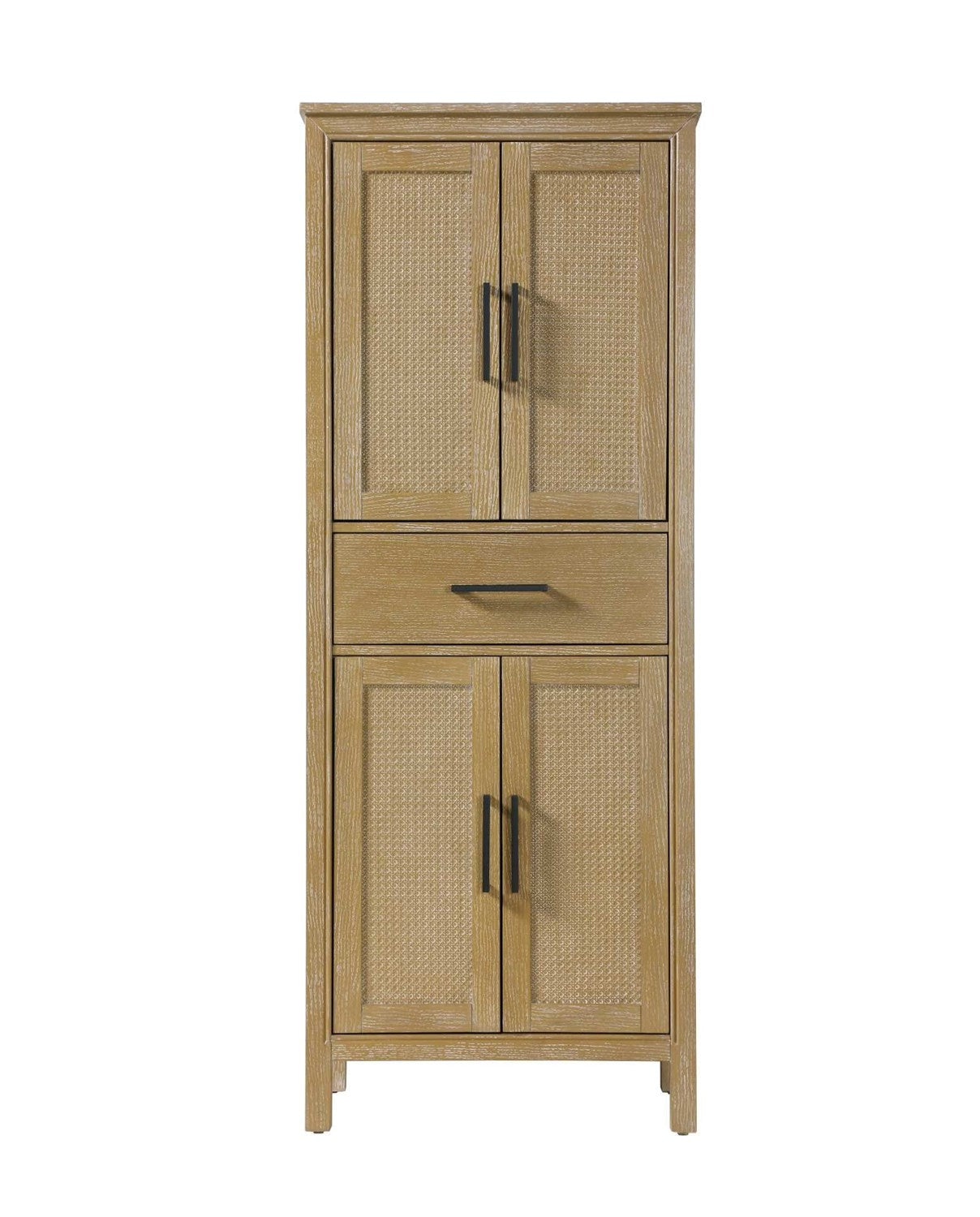 28 Inch Bath Storage Cabinet In Linen Oak by Elegant Kitchen and Bath