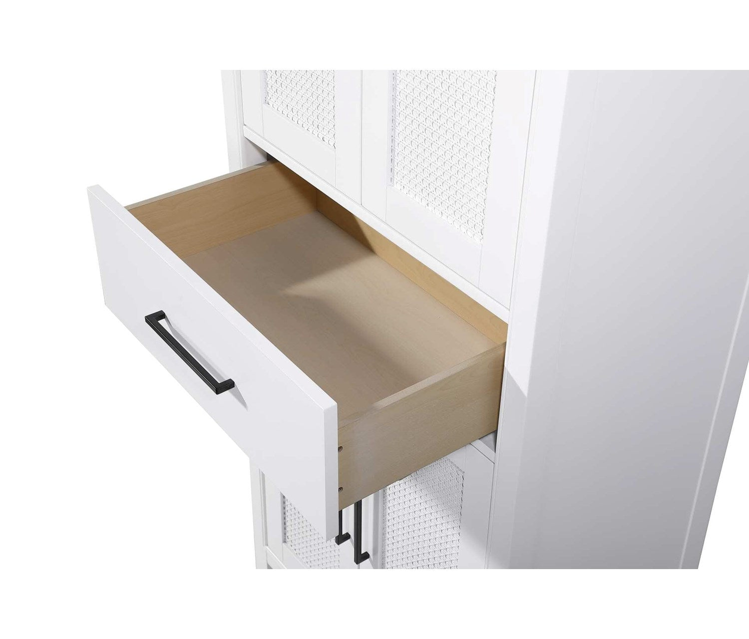 28 Inch Bath Storage Cabinet In White