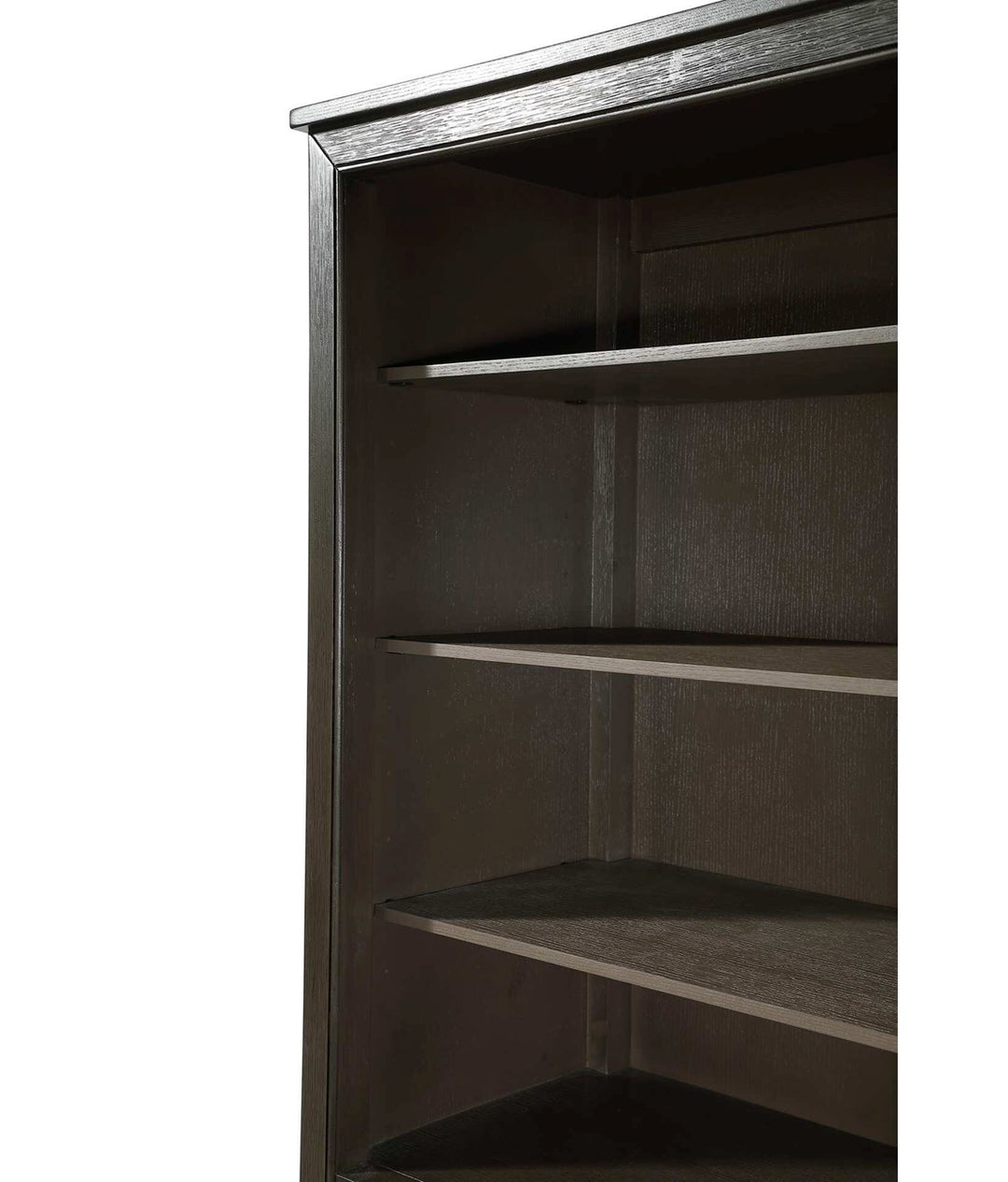 20 Inch Open Shelving Bath Storage Cabinet In Chocolate Oak