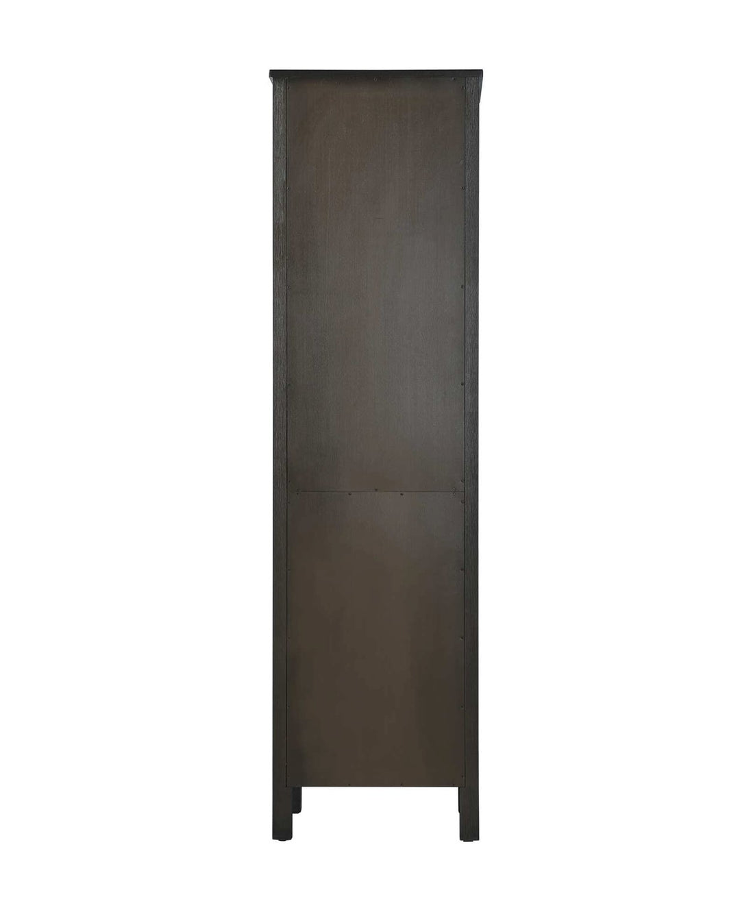 20 Inch Open Shelving Bath Storage Cabinet In Chocolate Oak