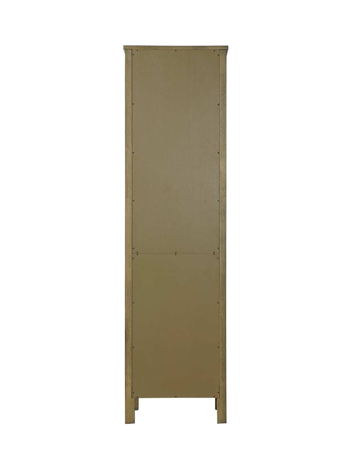 20 Inch Open Shelving Bath Storage Cabinet In Hazel Oak