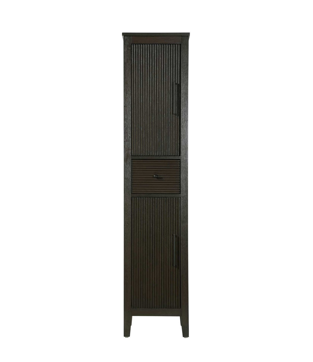 16 Inch Bath Storage Cabinet In Chocolate Oak by Elegant Kitchen and Bath