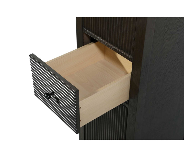 16 Inch Bath Storage Cabinet In Chocolate Oak
