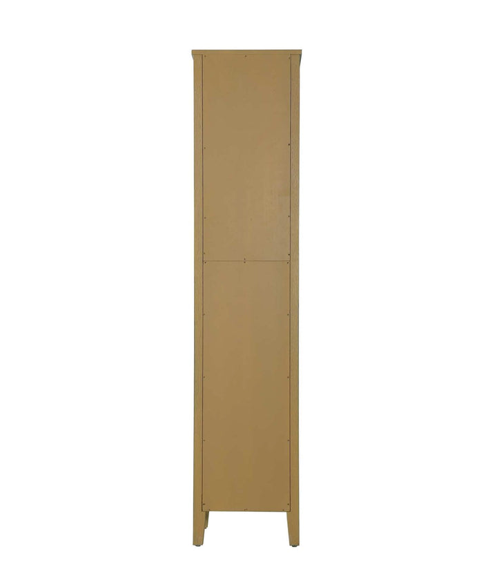 16 Inch Bath Storage Cabinet In Hazel Oak