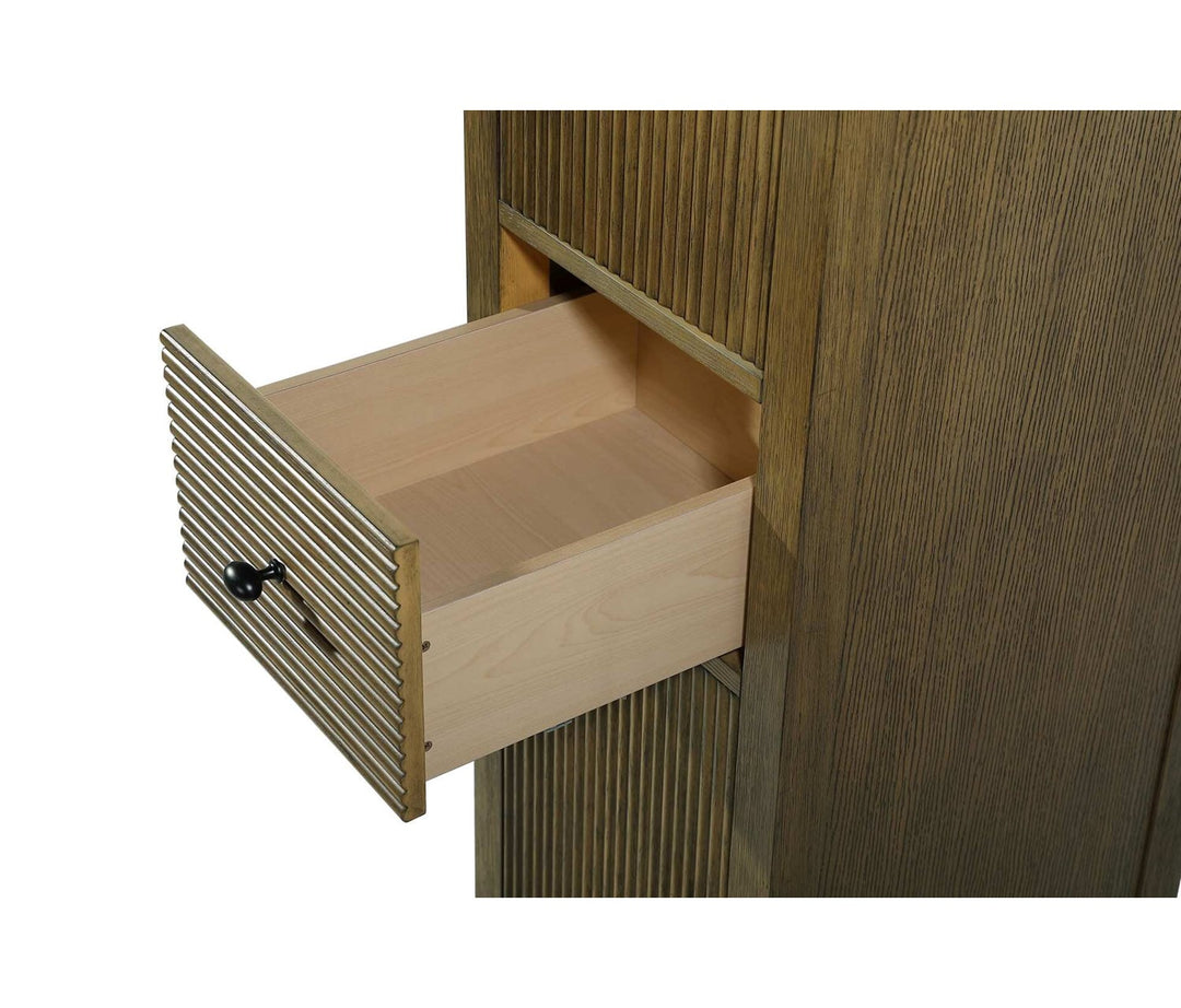 16 Inch Bath Storage Cabinet In Hazel Oak