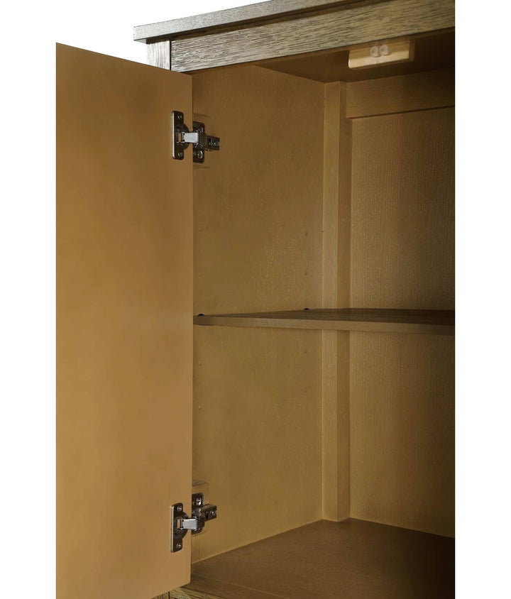 16 Inch Bath Storage Cabinet In Hazel Oak