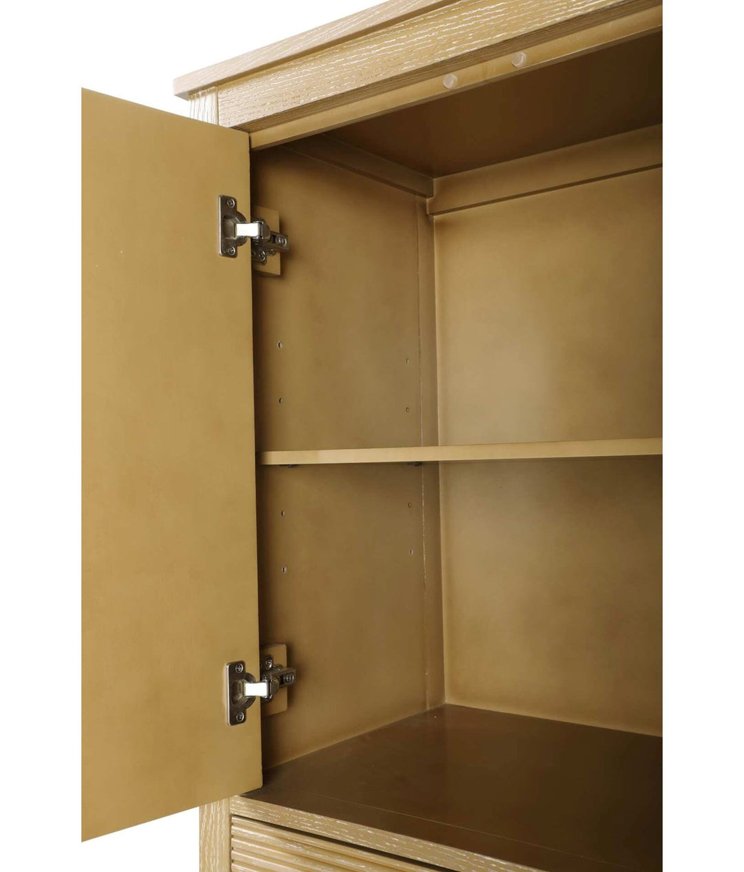 16 Inch Bath Storage Cabinet In Linen Oak