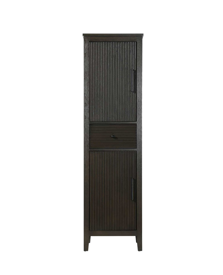 20 Inch Bath Storage Cabinet In Chocolate Oak by Elegant Kitchen and Bath