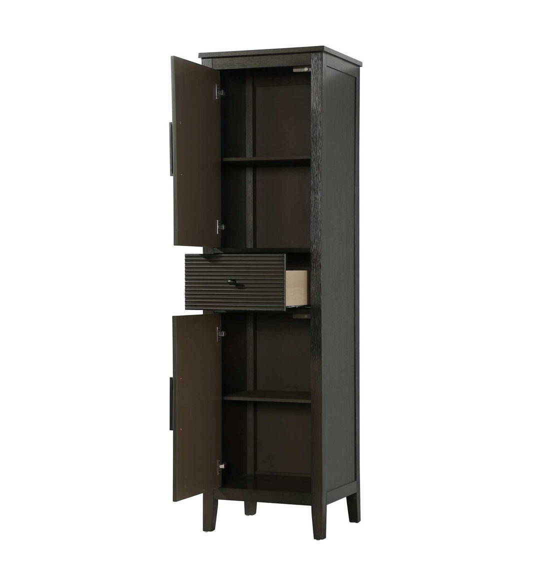 20 Inch Bath Storage Cabinet In Chocolate Oak