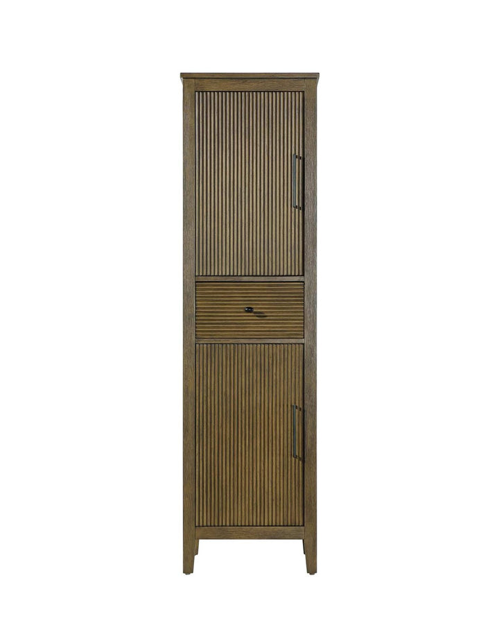 20 Inch Bath Storage Cabinet In Hazel Oak by Elegant Kitchen and Bath