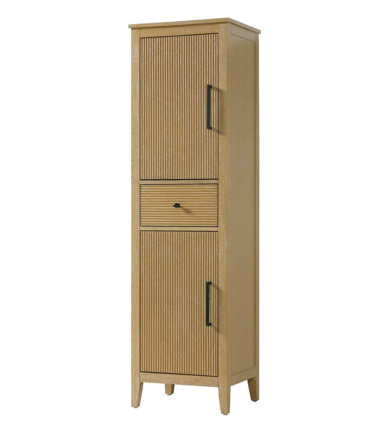 20 Inch Bath Storage Cabinet In Linen Oak