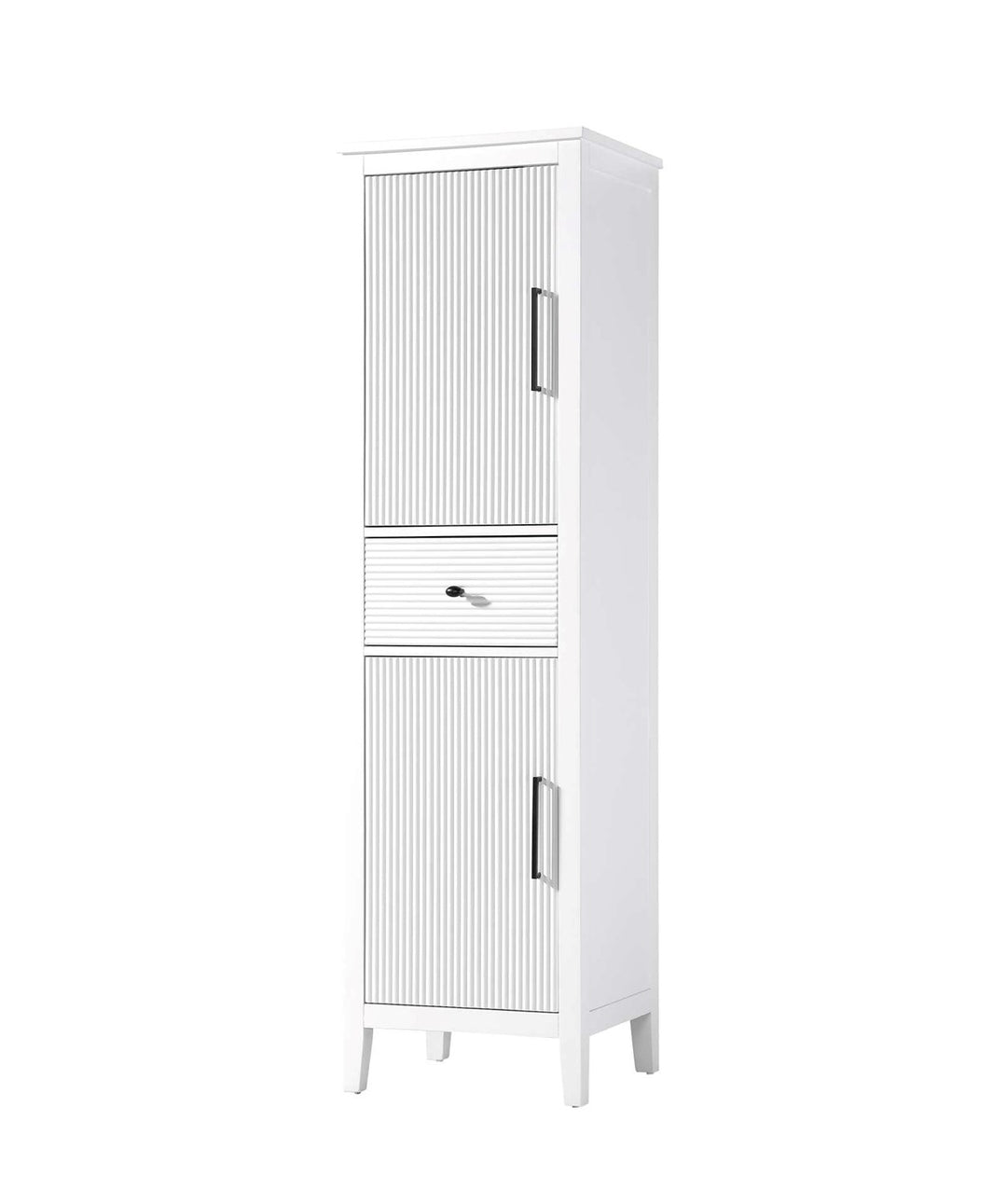 20 Inch Bath Storage Cabinet In White