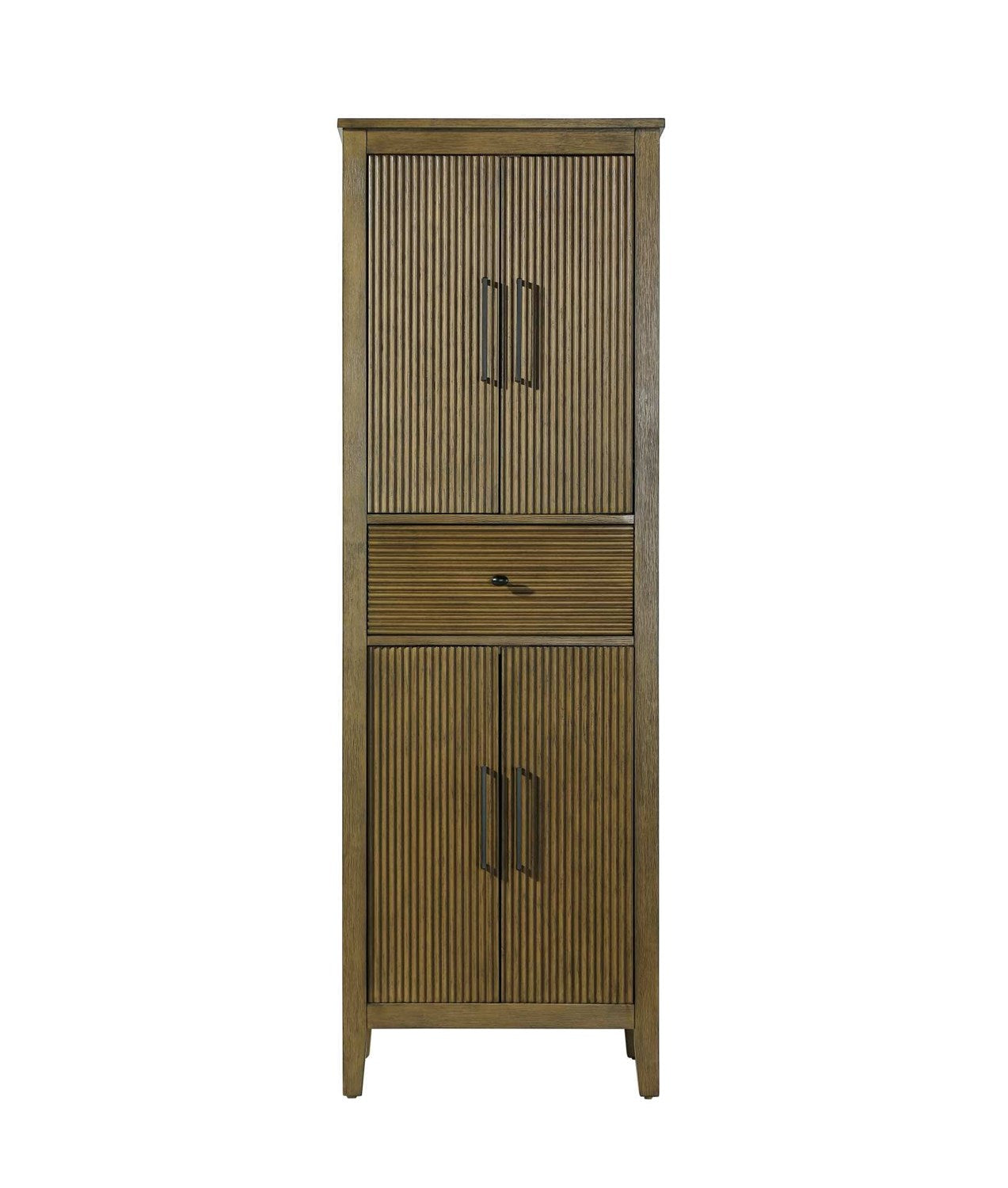 24 Inch Bath Storage Cabinet In Hazel Oak by Elegant Kitchen and Bath