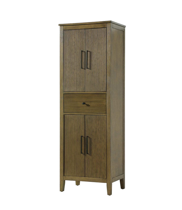 24 Inch Bath Storage Cabinet In Hazel Oak