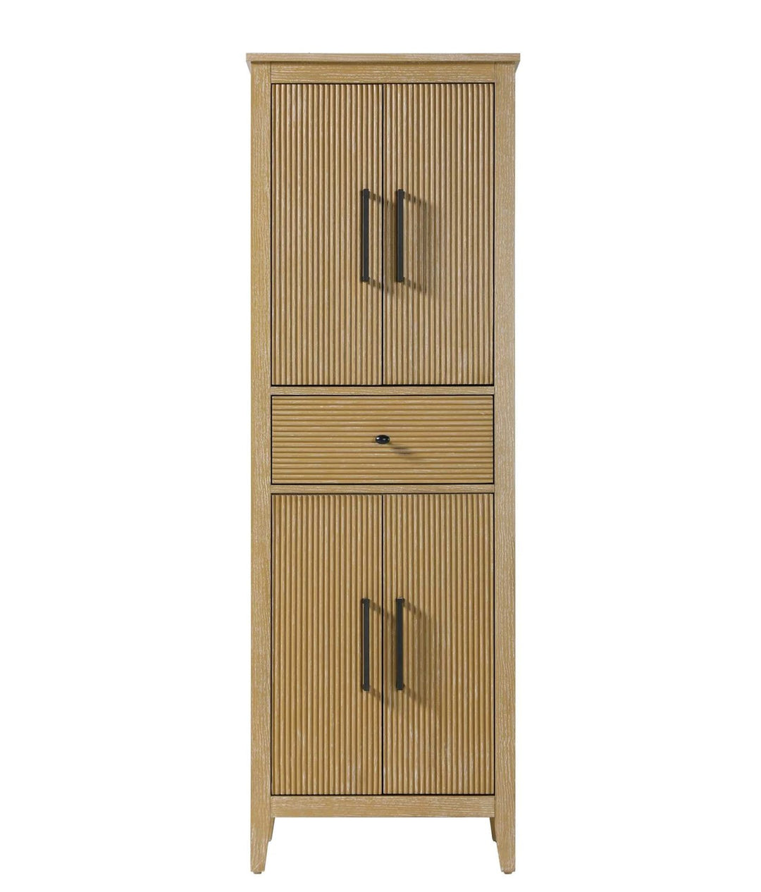 24 Inch Bath Storage Cabinet In Linen Oak by Elegant Kitchen and Bath