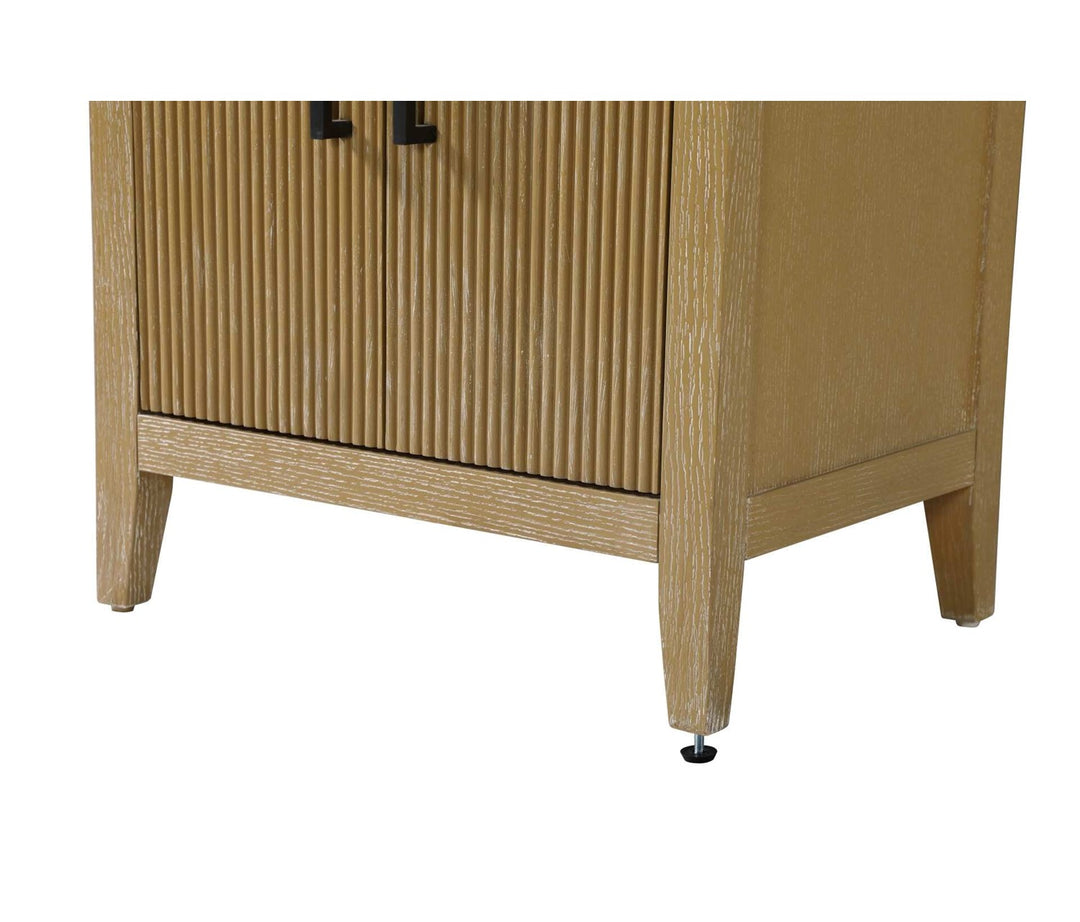 24 Inch Bath Storage Cabinet In Linen Oak