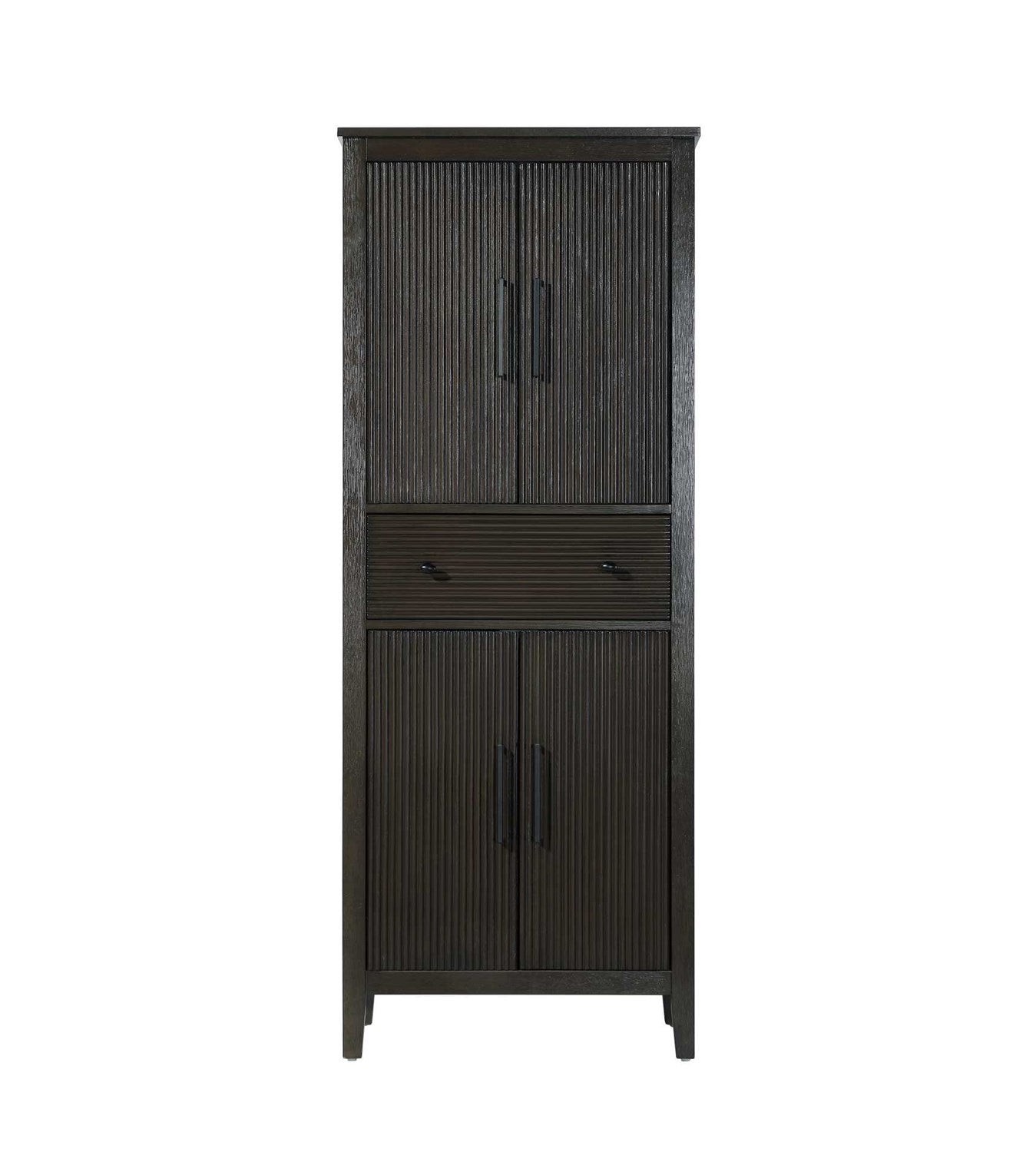 28 Inch Bath Storage Cabinet In Chocolate Oak by Elegant Kitchen and Bath