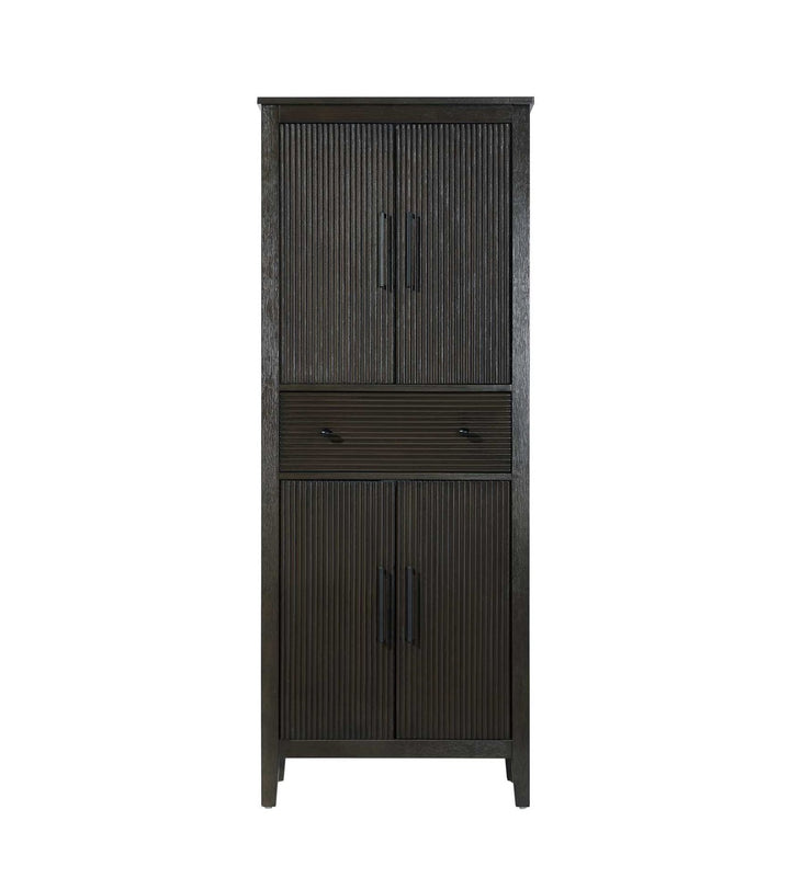 28 Inch Bath Storage Cabinet In Chocolate Oak by Elegant Kitchen and Bath
