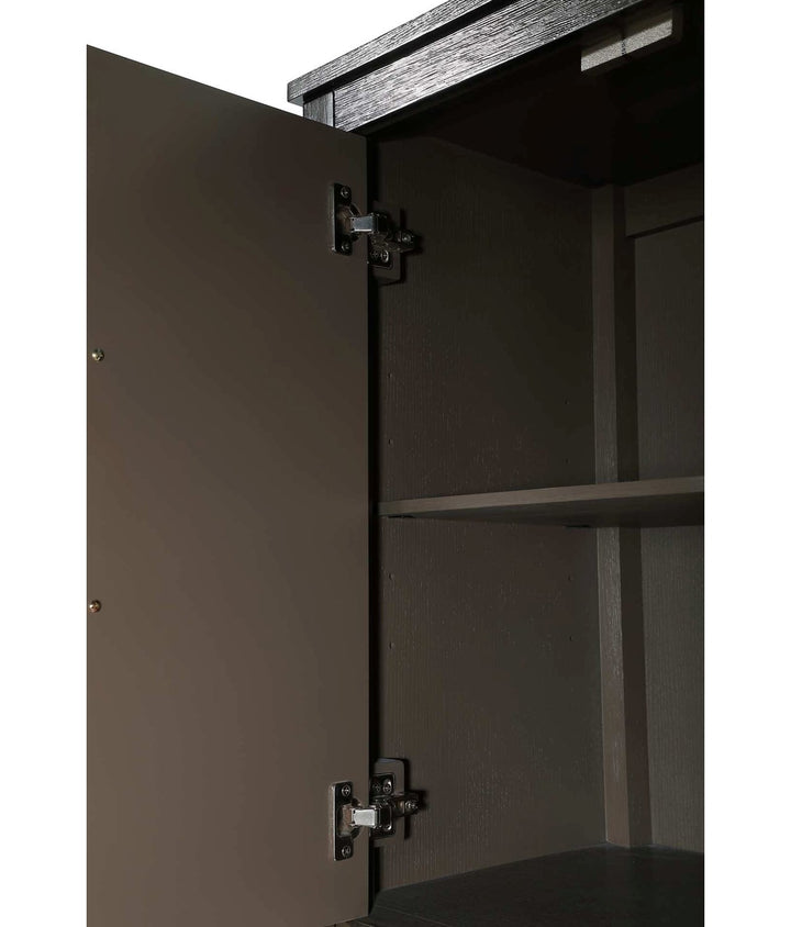 28 Inch Bath Storage Cabinet In Chocolate Oak