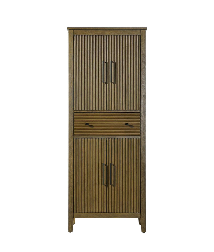 28 Inch Bath Storage Cabinet In Hazel Oak by Elegant Kitchen and Bath