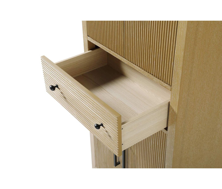28 Inch Bath Storage Cabinet In Linen Oak