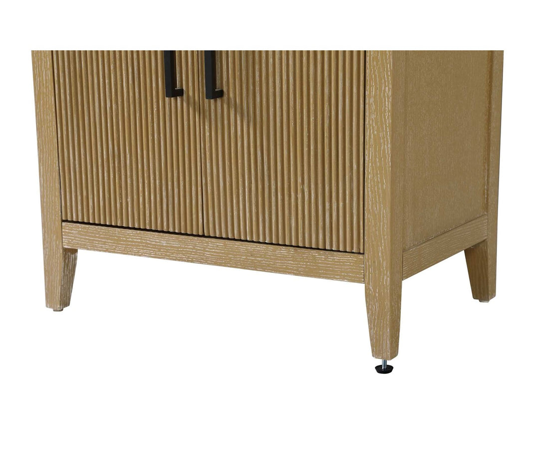 28 Inch Bath Storage Cabinet In Linen Oak