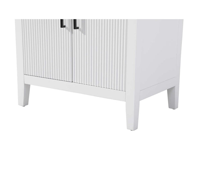 28 Inch Bath Storage Cabinet In White