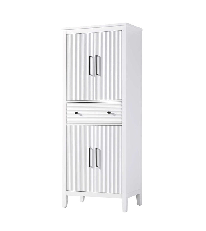 28 Inch Bath Storage Cabinet In White