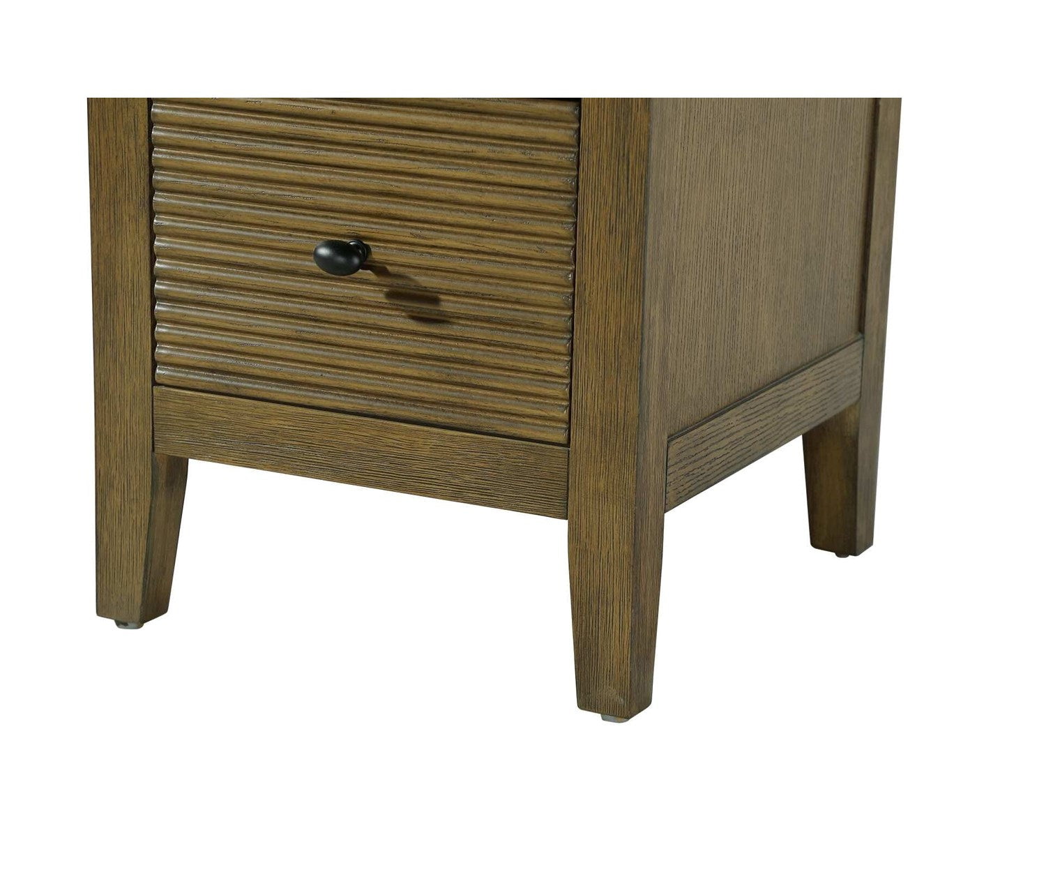 16 Inch Open Shelving Bath Storage Cabinet In Hazel Oak
